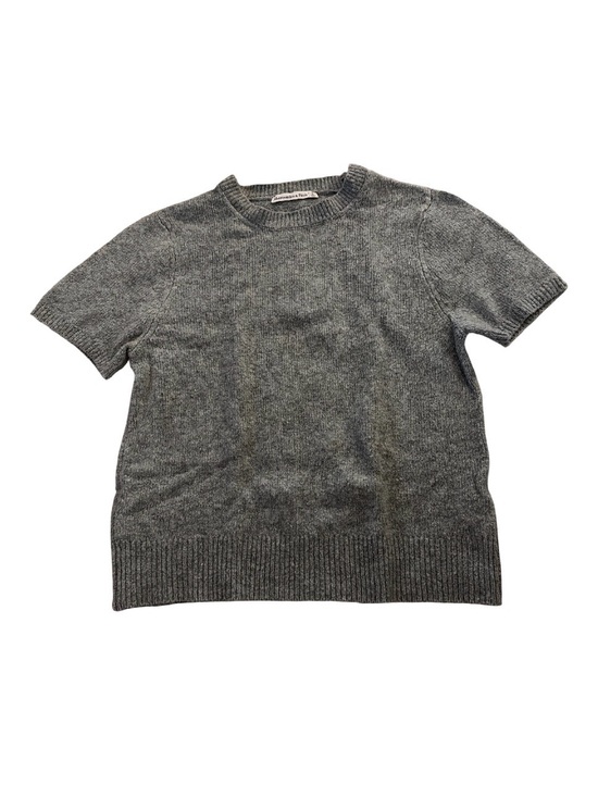 Abercrombie & Fitch Sweaters - Abercrombie & Fitch Gray Short-Sleeve Crewneck Sweater